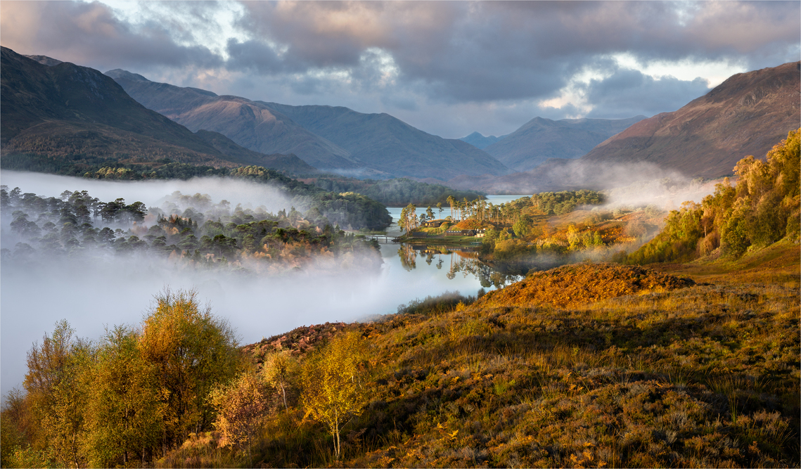 First Light on Glen Affric by Ken Rennie